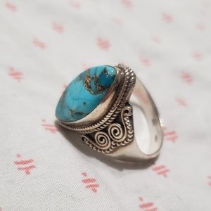 Turquoise Silver Ring
